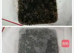 Illustration of making coarse grain annual ring biscuits 5