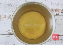 Illustration of how to make egg yolk biscuits 1