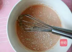 Watermelon juice egg tart Illustration of how to do it 9