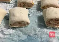 Illustration of how to make fermented bean curd and scallion pancake 6