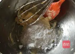 Illustration of how to make marble cookies 2