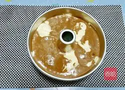 Illustration of how to make giraffe pattern chiffon cake 9