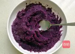 Purple potato cake recipe 3