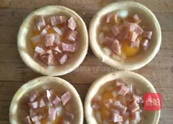 Illustration of grilled sausage tarts 5