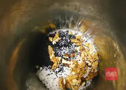 Walnut black sesame rice paste recipe 4
