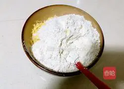 Illustration of how to make braided biscuits with strawberry jam filling 7