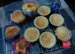 Illustration of how to make chiffon cake 8