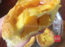 Mango egg tart Practice illustration 13