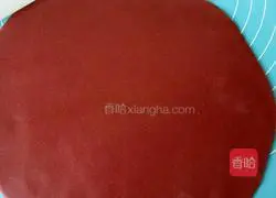 Illustration of how to make red yeast pottery (biscuits) 4