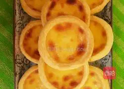 Illustration of how to make Portuguese egg tarts 18