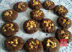 Illustration of how to make cocoa nut cookies 11