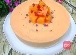 Illustration of how to make papaya yogurt mousse 10
