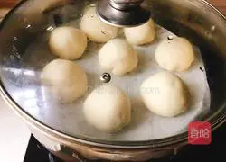 Illustration of how to make purple sweet potato buns 14