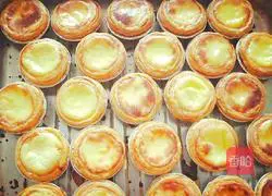 Illustration of how to make delicious egg tarts 8