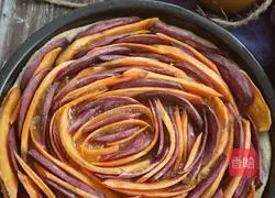 Purple Sweet Potato Swirl Pie Recipe Illustration 5