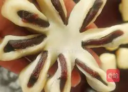 Illustration of making bean paste cake 15