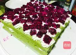 Illustration of how to make a fresh naked cake 6