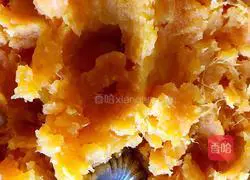 Illustration of how to make sweet potato and egg tarts 3 