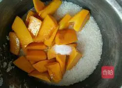 Pumpkin braised rice recipe 5