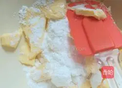 Illustration of how to make super crispy Internet celebrity version of cookies (eggless) 3