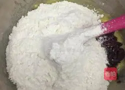 Illustration of how to make cranberry biscuits 4