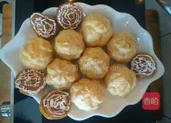 Illustration of how to make cream puffs 14