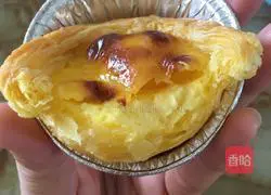 Illustration of how to make original egg tarts 12