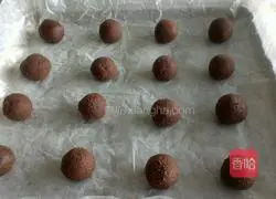 Cracked Chocolate Cookies Recipe Illustration 9