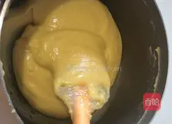 Illustration of how to make matcha cream puffs 11