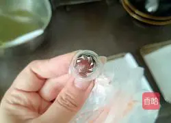 Illustration of making matcha cookies 4