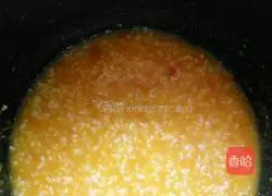 Illustration of how to make pumpkin porridge 5