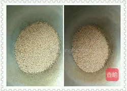 Illustration of how to make peanut walnut and sesame filling 4