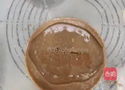 Illustration of how to make cocoa waffles 4