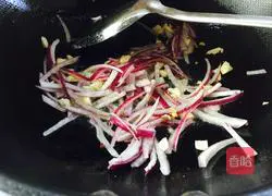 Illustration of how to make fried cheese rice cakes 6