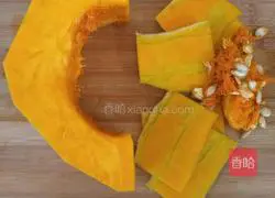 Pumpkin Illustration of how to make sandwich biscuits 2