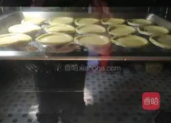Illustration of how to make lazy baked egg tarts 3