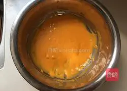 Carrot juice chiffon cake recipe 4