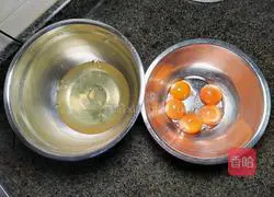 Zebra pattern chiffon cake recipe 2