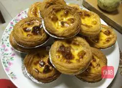 Illustration of how to make Portuguese egg tarts 6
