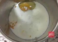 Illustration of how to make muffin cake 1