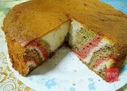 Healthy colorful chiffon cake recipe 20