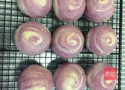 Purple Sweet Potato Egg Yolk Crisp Recipe Illustration 23