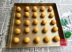 Illustration of how to make peanut butter cookies 7