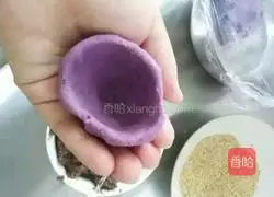 Purple sweet potato sesame balls recipe 4