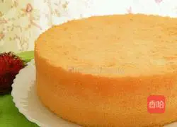 Illustration of how to make hot noodle chiffon cake 10
