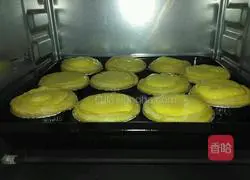 Illustration of how to make egg tarts 4