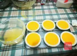 Illustration of how to make cream-free egg tarts for beginners 7