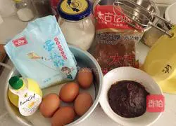 Illustration of how to make red dates and walnut chiffon 1