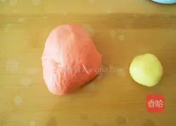 Illustration of making flower cookies 19