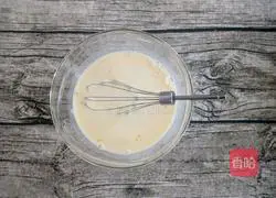 Illustration of how to make whole egg tarts without whipping cream 6